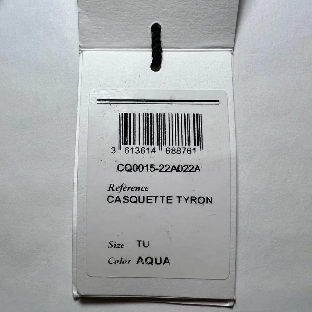 Isabel Marant Tyron Corduroy Cap in Aqua - Picture 5 of 7